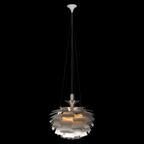 Подвесной светильник артишок 10156/800 Loft It Artichoke Silver (220V, на тросе)