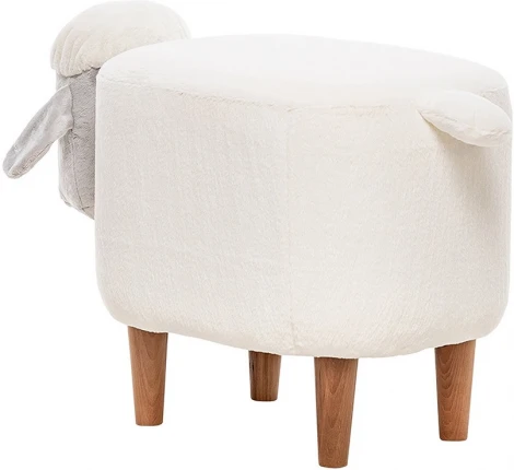Пуф Leset Lamb COMBI (Фанера,Брус/Искусственный мех) Leset арт.2500000122071
