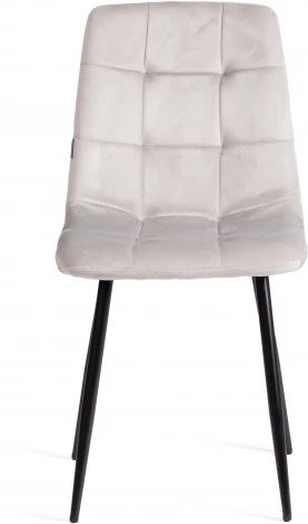 Стул CHILLY (mod. JSC-220) / 1 шт. в упаковке Tetchair (Велюр,Металл /Серый) арт.24967