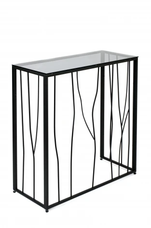 Консольный стол AllConsoles 1023-CB grey черный муар
