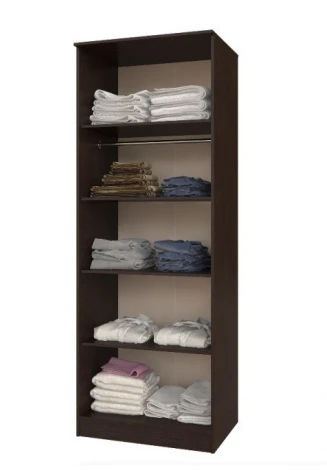 Шкаф БТС 2-х дверный Сакура, венге/лоредо