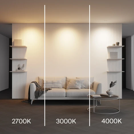 Встраиваемый линейный светильник светодиодный Maytoni Parete DL100-6W2.7-3-4K-W (220V)