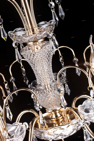 Подвесная люстра Arte Lamp Sparkles A3054LM-5GO