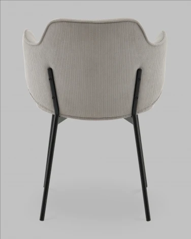 Стул Джиннет NEW велюр светло-серый 2 шт. Stool Group УТ000042475