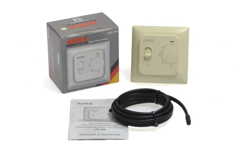 Терморегулятор электронный
 LTC 230 кремовый