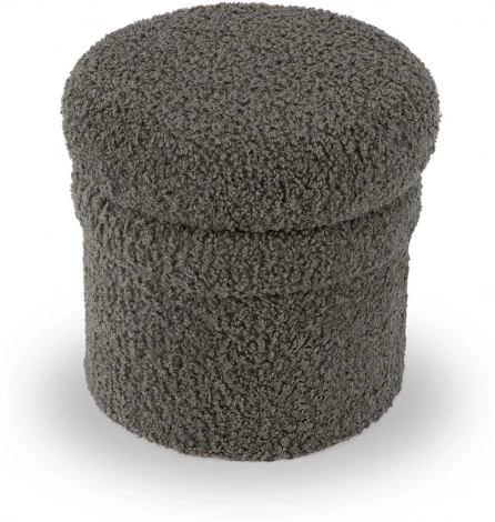 Пуфик Pancakes ОГОГО Обстановочка! (Мех/Серый) арт.902552