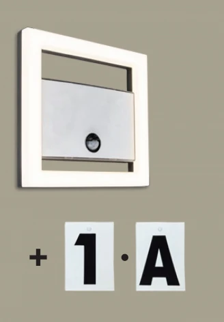 Уличный настенный светильник Oasis Light SIDNEY LED W1943-Pir-3К