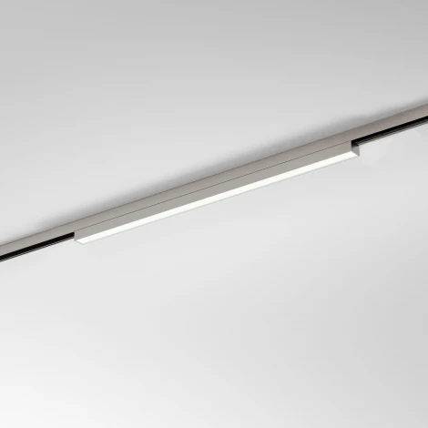 Трековый светильник магнитный светодиодный 24W 48V 4000K (никель) Elektrostandard Line Magnetic 85527/01