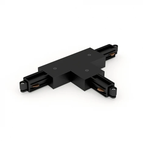 Коннектор Т-образный для трека Black RAUMBERG KTK1TBk (220V)