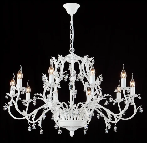 Подвесная люстра Crystal Lux CRISTINA SP10 WHITE