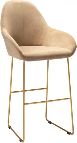 Кресло Бар. Kent Diag beige/Линк золото R-Home арт.410219131h_Diagbeige_золото_БАР
