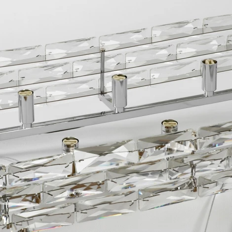 Подвесной светильник Lussole LSP-8895 (220V, хрусталь, на тросе)