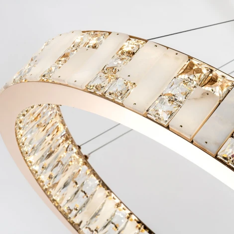 Подвесная люстра светодиодная с регулировкой цветовой температуры Modelux MODELUX ML.6985.800P GD