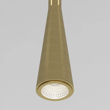 Подвесной светильник Elektrostandard Vist 50312 LED 7W 4000K латунь (220V, на проводе)