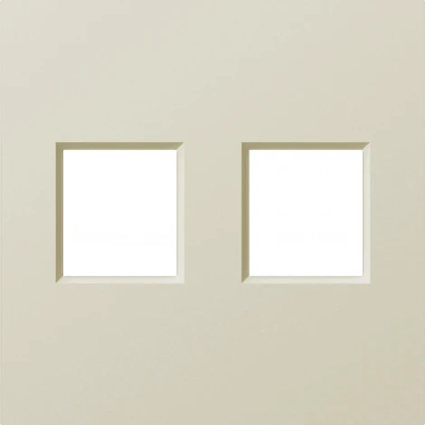 Накладка 2-я для розеток RJ45,TV,SAT, шампань Donel A07 DE86951