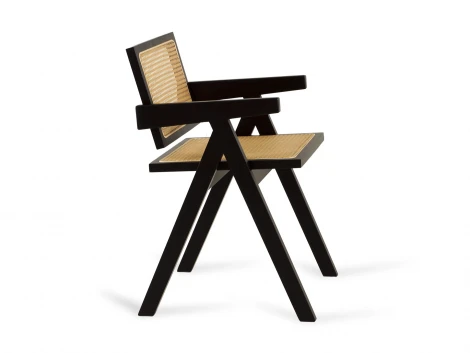 Комплект стульев Bellagio 2 шт. ОГОГО Обстановочка! 966296 (Ротанг,Массив,Дерево/Бежевый,Черный)