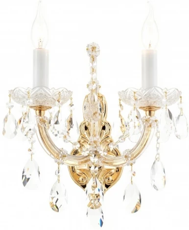 Бра iLamp Diamond W6071-2 GD+CL