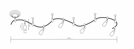 Спот Arte Lamp Rail Kits A3059PL-6SI
