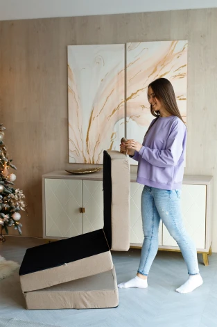 Пуф Dreambag Трансформер Бежевый 3916000