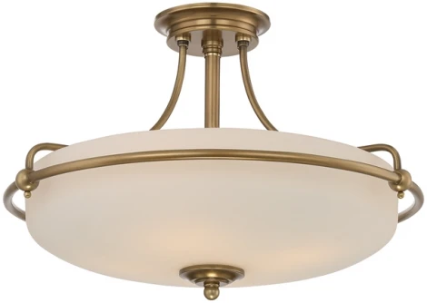 Потолочная люстра на штанге Griffin QZ-GRIFFIN-SFM-WS Quoizel (220V)