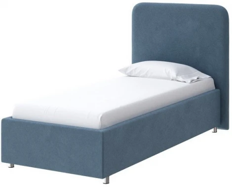 PROxSON Кровать Олаф (Ткань: Велюр Monopoly Прованский синий (792)) 90x190