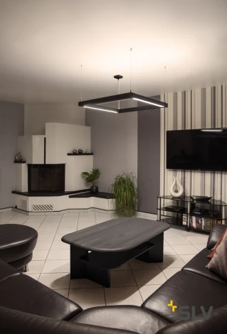 Подвесной светильник Slv OPEN GRILL DOUBLE TWIST 1001295