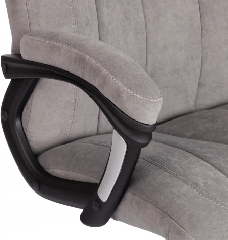 Компьютерное кресло игровое Tetchair BOSS (Флок/Серый)