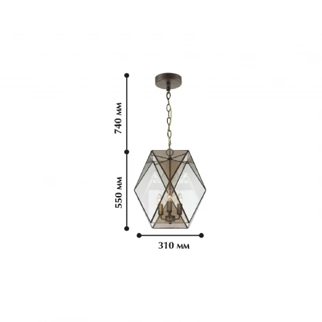 Подвесная люстра Favourite Shatir 1629-3P