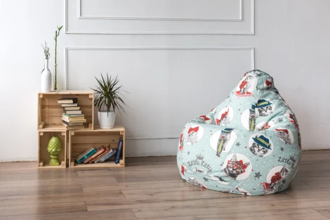 Кресло мешок Dreambag Груша Кошки (2XL, Классический) 5006931