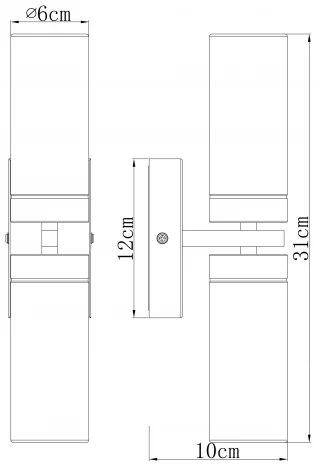 Бра Globo SPACE 7816 (220V, IP44)