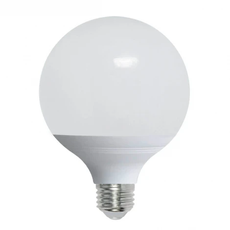 Лампочка светодиодная шар белая E27 16W 3000K Volpe LED-G95-16W/3000K/E27/FR/NR