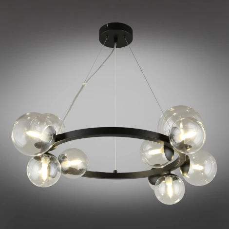 Подвесной светильник Aployt Feliche APL.334.03.11 (220V, на тросе, шарики, молекулы)