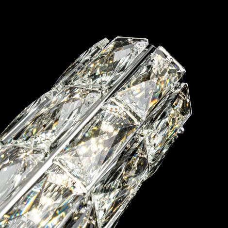 Подвесной светильник светодиодный хрустальный Modelux ML.340.1000 CR