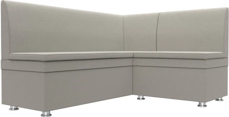 Диван кухонный угловой Уют правый угол (Бежевый/Рогожка) Лига Диванов арт.124130