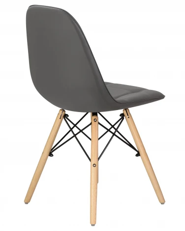 Стул обеденный BENNET (ножки светлый бук, серый)