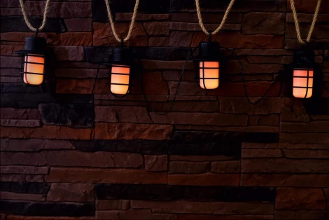 Гирлянда на солнечных батареях Uniel USL-S-121/PT2500 Lanterns