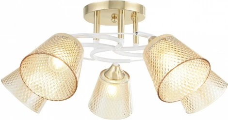 Потолочная люстра на штанге Arte Milano AMALFI 323006/5 FG+WT