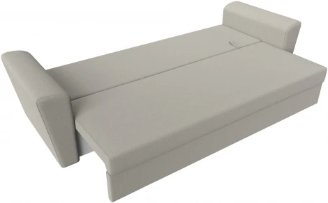 Диван прямой Амстердам Лайт (Бежевый/Рогожка) Лига Диванов арт.121132