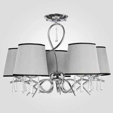 Потолочная люстра Eurosvet Morise 70048/5 хром