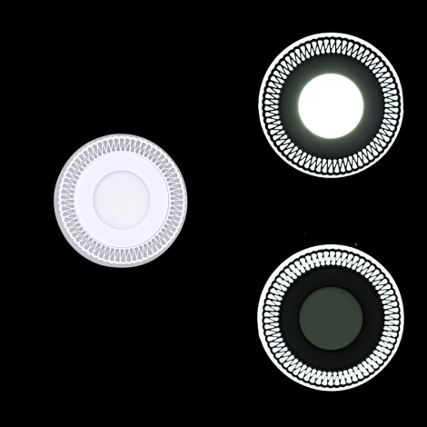 Встраиваемый точечный светильник светодиодный Reluce 63903-9.0-001RD LED3+3W WT (220V, круглые)