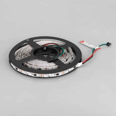 Светодиодная лента SPI-B60-10mm 12V RGB-PX3 (14.4 W/m, IP20, 5060, 5m) (Arlight, Открытый, IP20) 026367(2)