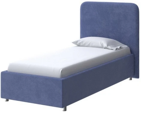 PROxSON Кровать Олаф (Ткань: Велюр Casa Сапфировый) 90x200