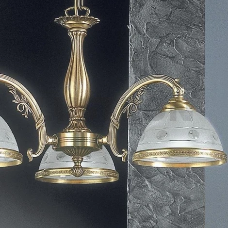 Подвесная люстра Reccagni Angelo 3830 L 3830/3 (220V, на цепи)