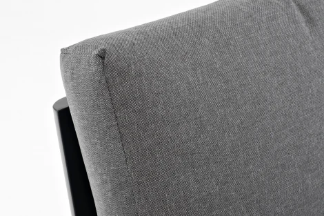 "Париж" модуль диванный алюминиевый центральный, цвет серый 4SIS арт.УТ-00006730