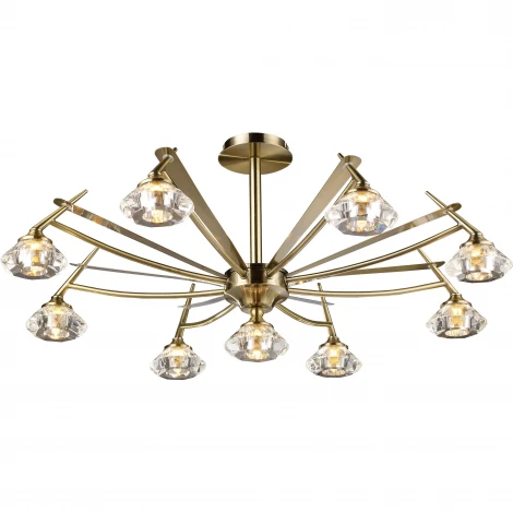 Потолочная люстра N-Light 907 907-09-53 antique brass