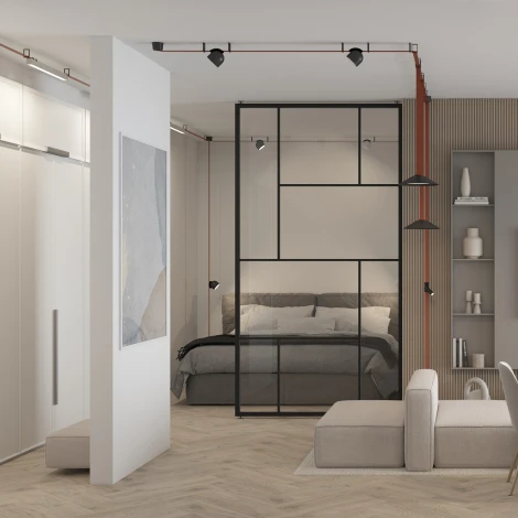 Трековый светильник 48V Denkirs Belty Linear DK5577-WH (LED)