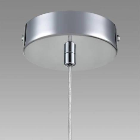 Подвесной светильник Lumion Isha 8102/1A хром/прозрачный металл/металл Е14 1*40W 220V (на проводе, круглые)