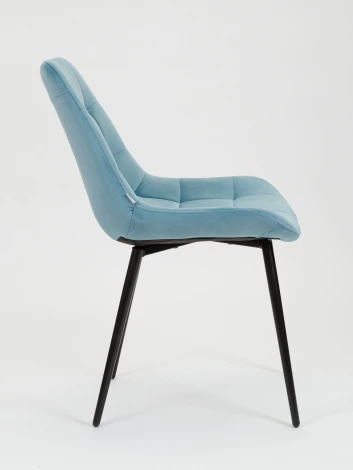 Стул MyFar Феникс бирюзовый велюр MF1024-1
