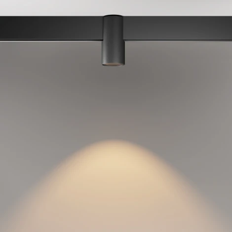 Трековый светильник магнитный 48V Maytoni Alfa TR122-2-7W3K-B (LED, круглые)