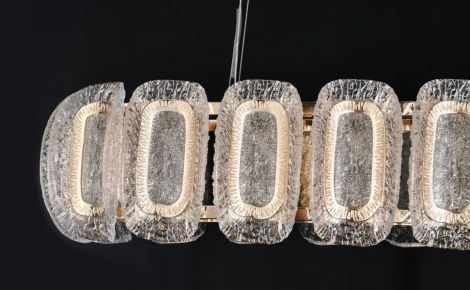 Подвесная люстра светодиодная Fluorite Nobilta FL1183-9PO